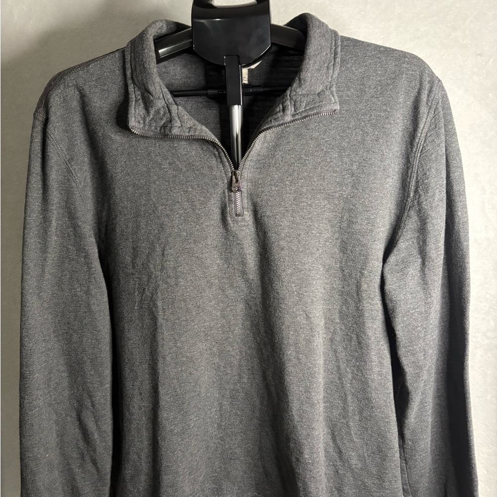 Calvin Klein Jeans Men's Zip-Up Gray Sweater
